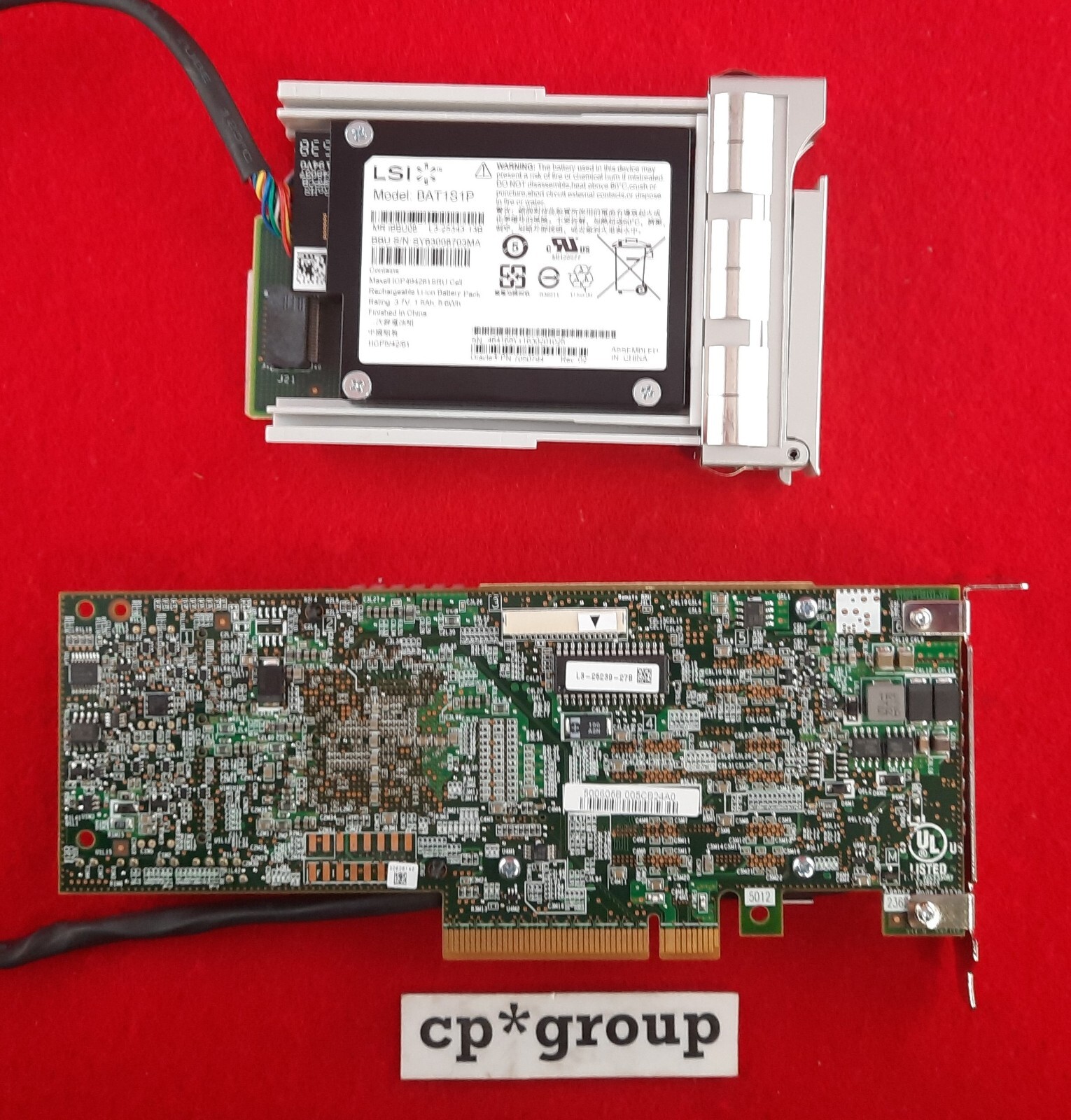 Oracle 8-Port SAS-2 6Gb/s PCI-Ex8 Low Profile Raid Controller w/ Battery 7047503