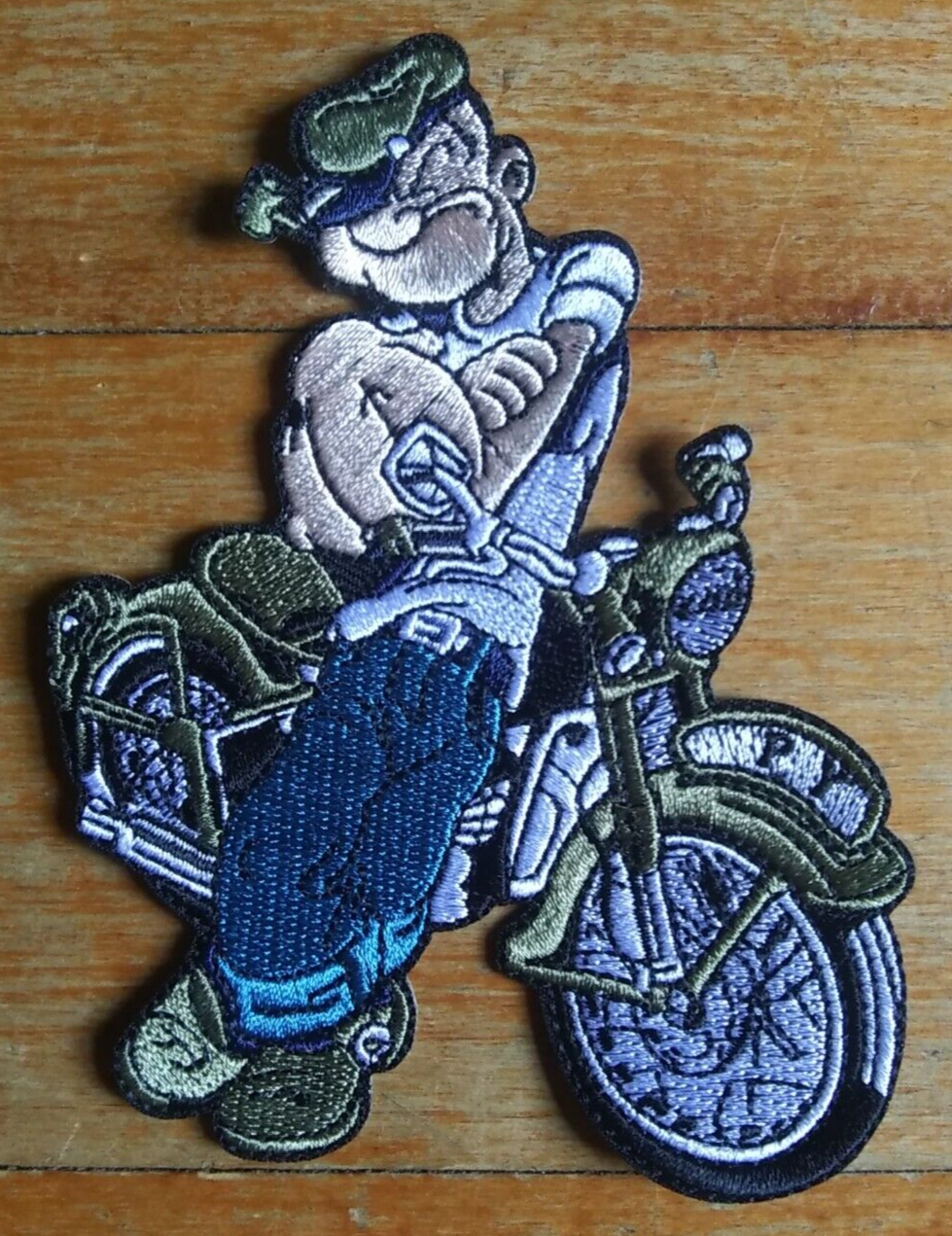 Sailor Man HD Motorcycle Panhead Knucklehead Iron On Vest Jacket Biker Patch
