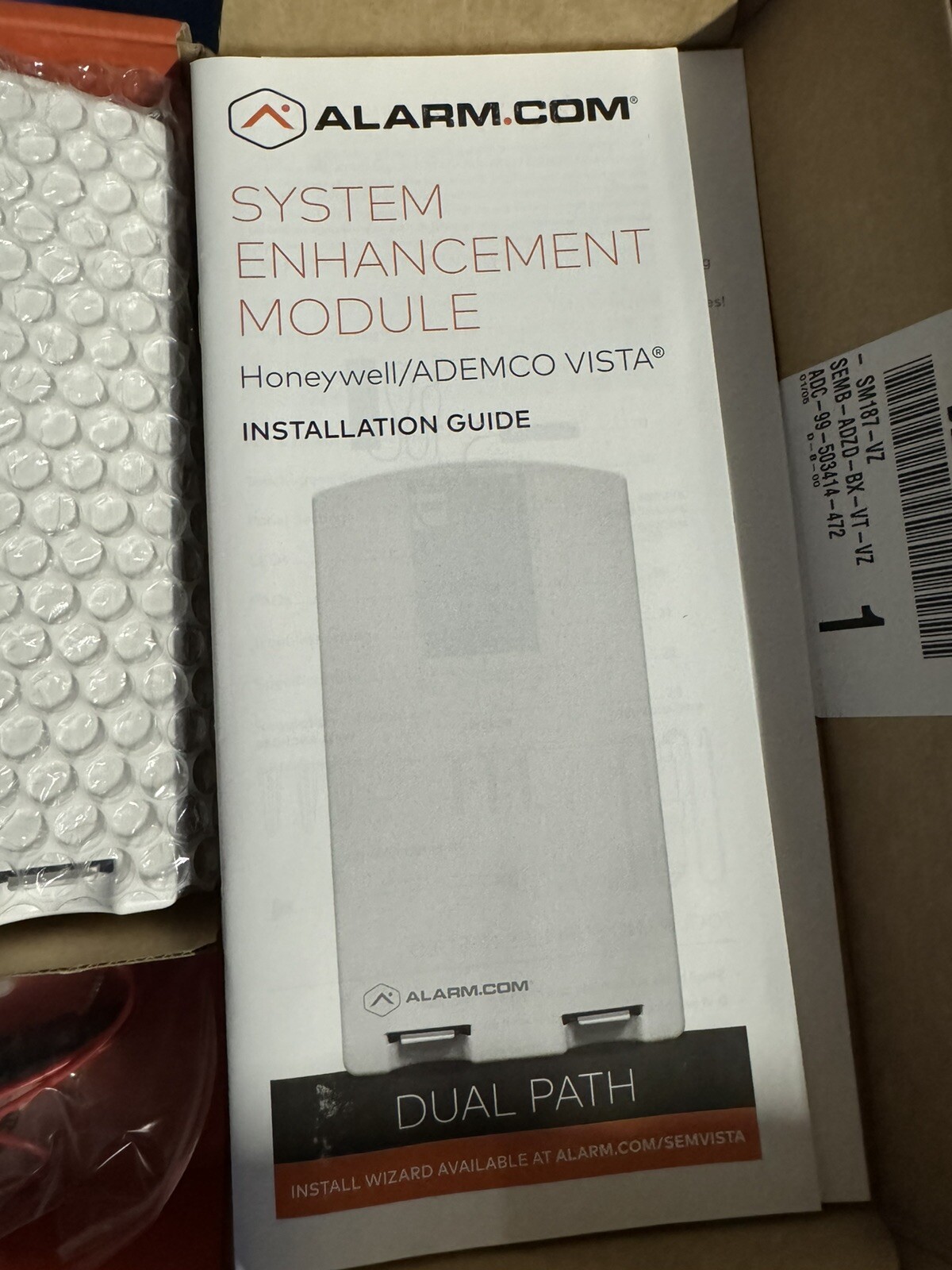 Alarm.com ADC-SEM-200 System Enhancement Module ADC-SEM200-VZ Version 187-VZ