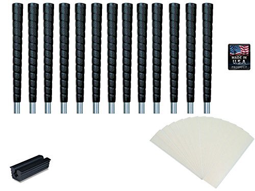 13 Tacki-Mac Jumbo Size Pro Tour Wrap Golf Grip Kit 13 grip tape 1 rubber clamp