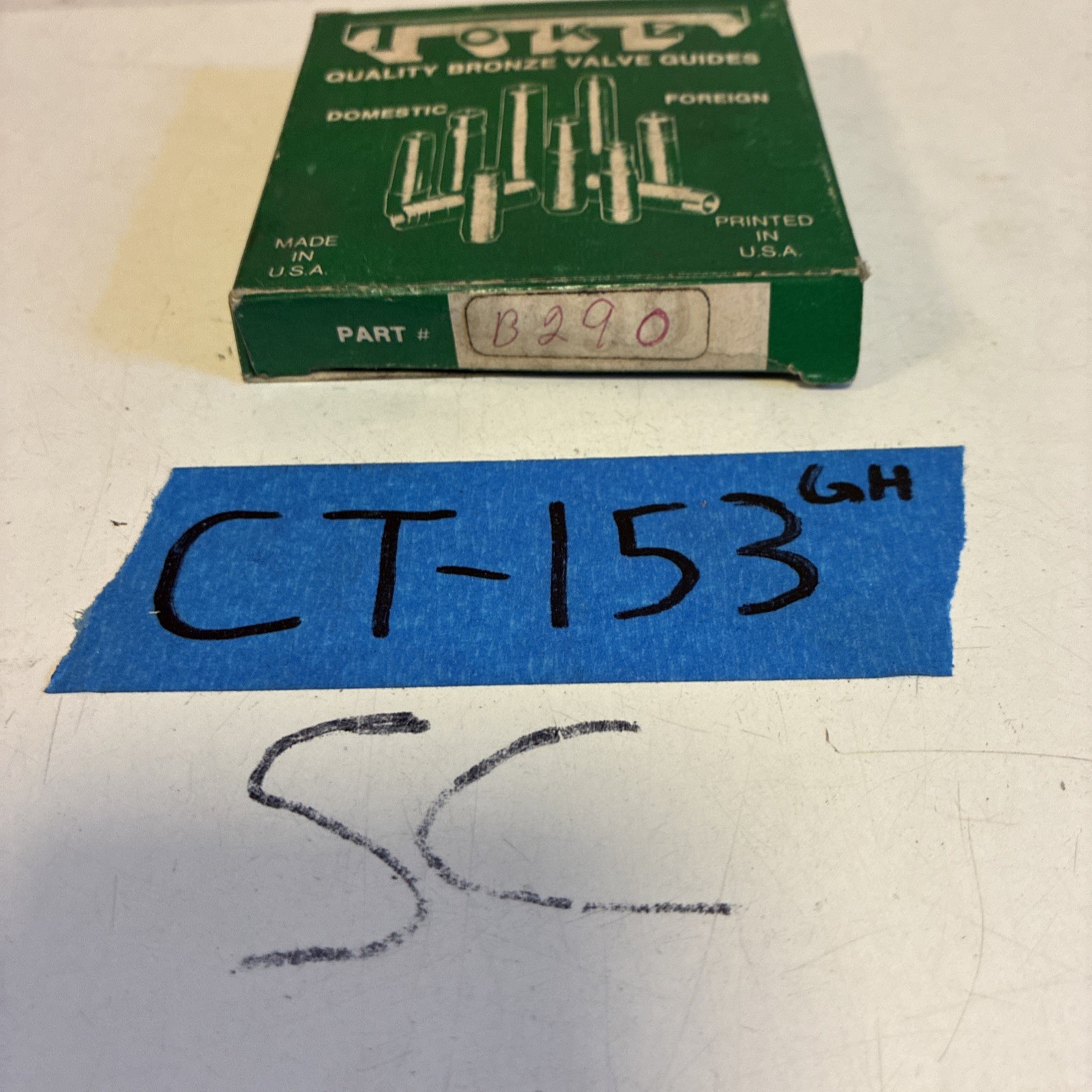 Toke Guide Intake Valve (Sold Individually) B290 Durable High Quality NOS Part