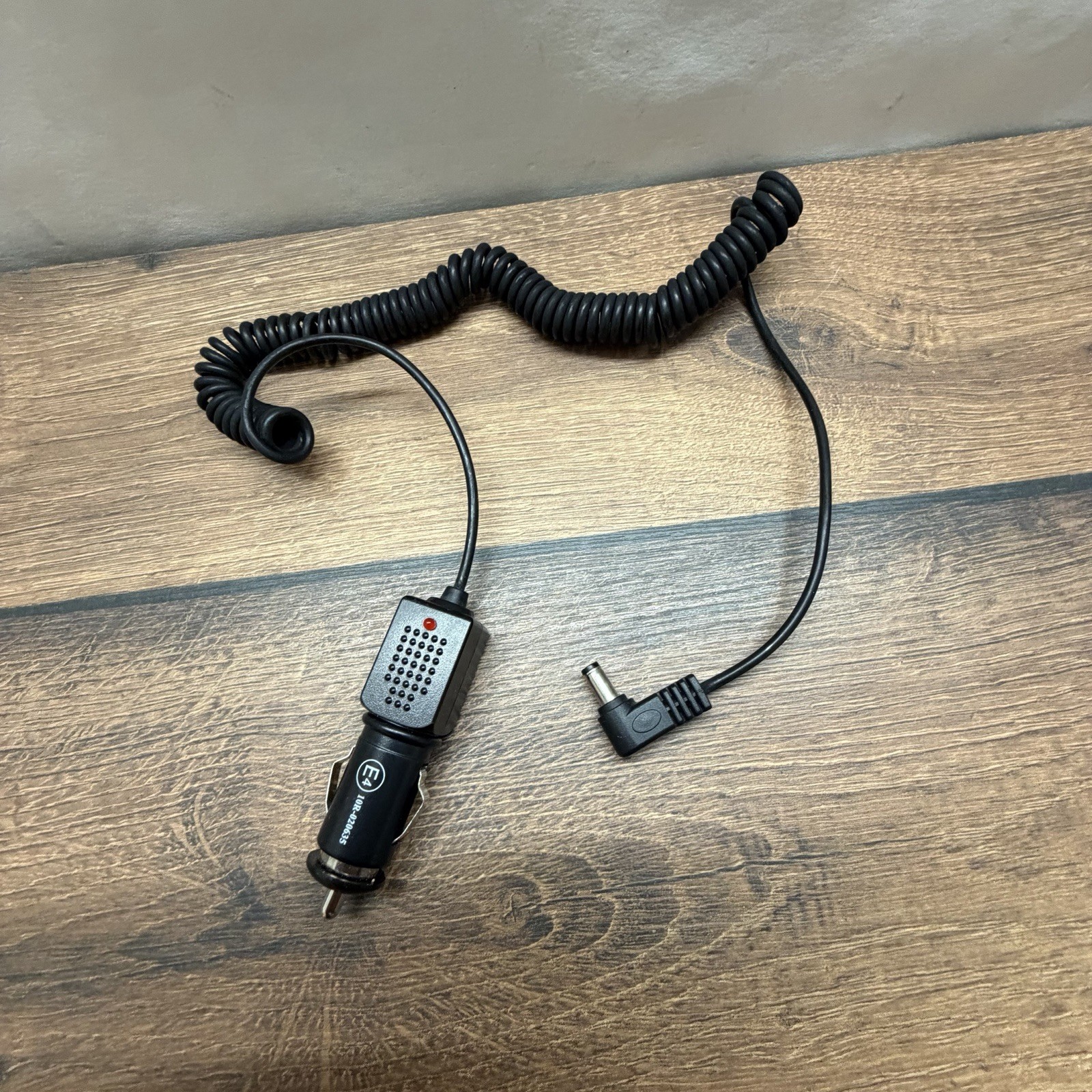 Car charger 12V car adapter spiral cable DC