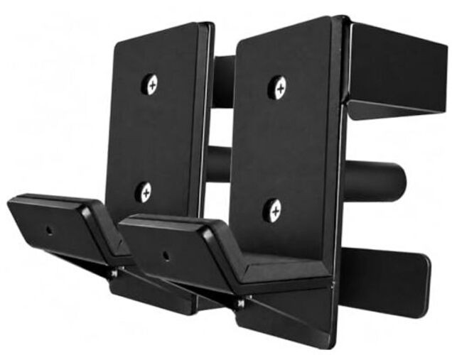 J Hooks for 3" x 3" Power Rack, Rubber Pad J-Hook for 3"x3" Rack with 1" Hole