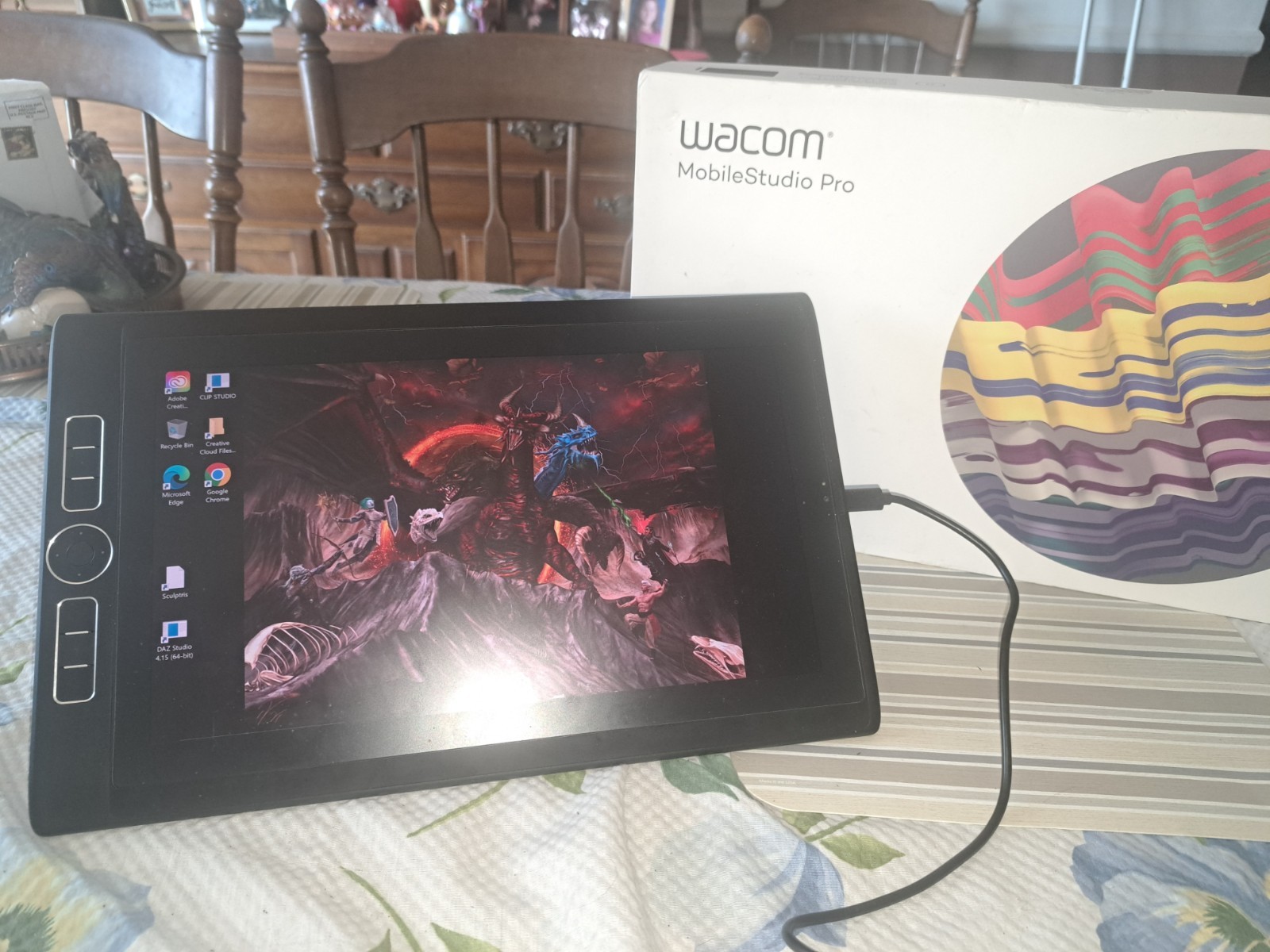 Wacom Mobilestudio Pro 13 Graphics Tablet DTH-W1320L/K0