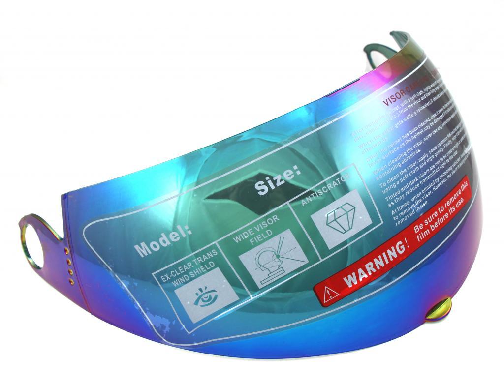 TMS 155 Modular Flip Up Full Face Helmet Color Tinted Visor Eye Shield