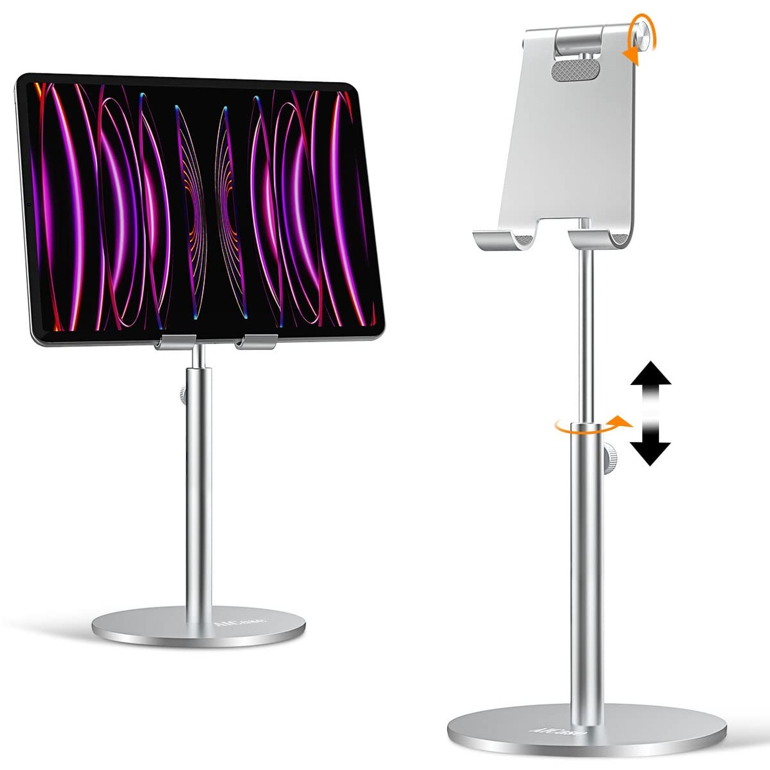 AICase Upgraded iPad Stand - Adjustable Desk Stand for iPad Pro 9.7, 10.5, 11...
