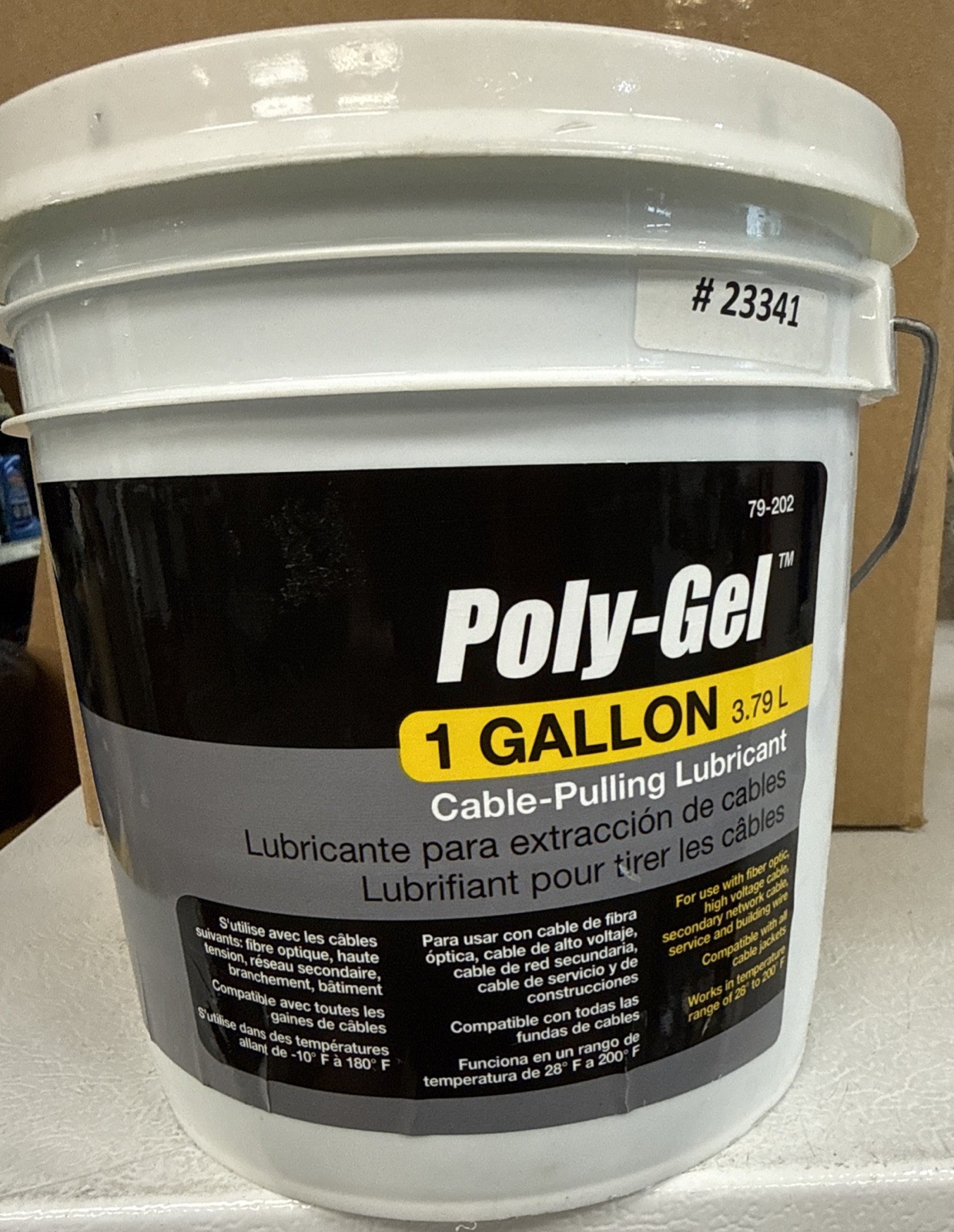 Gardner Bender GB Poly-Gel Cable Pulling Lubricant 1 Gallon 79-202