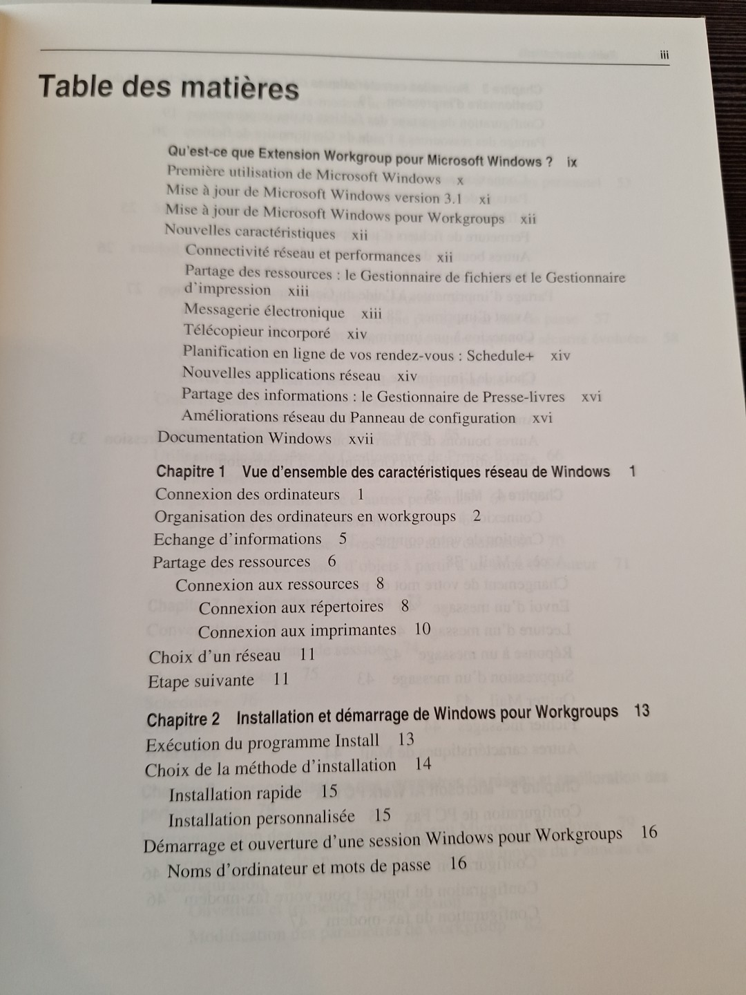 Windows For Workgroups Software French 1993