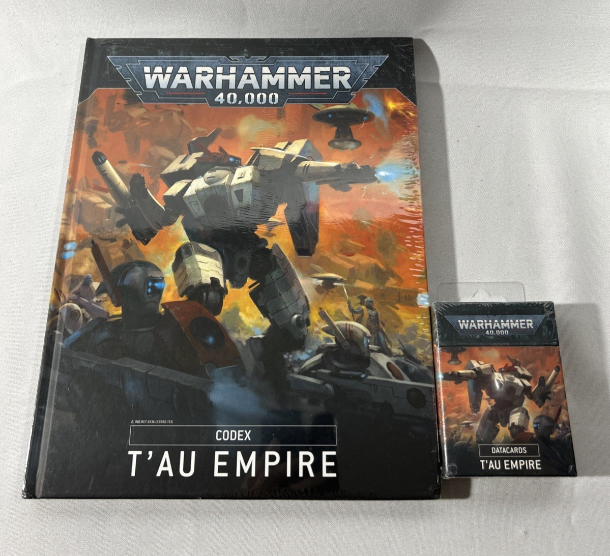 Warhammer 40k Tau Empire Codex And Data Card Set 9th Edition New