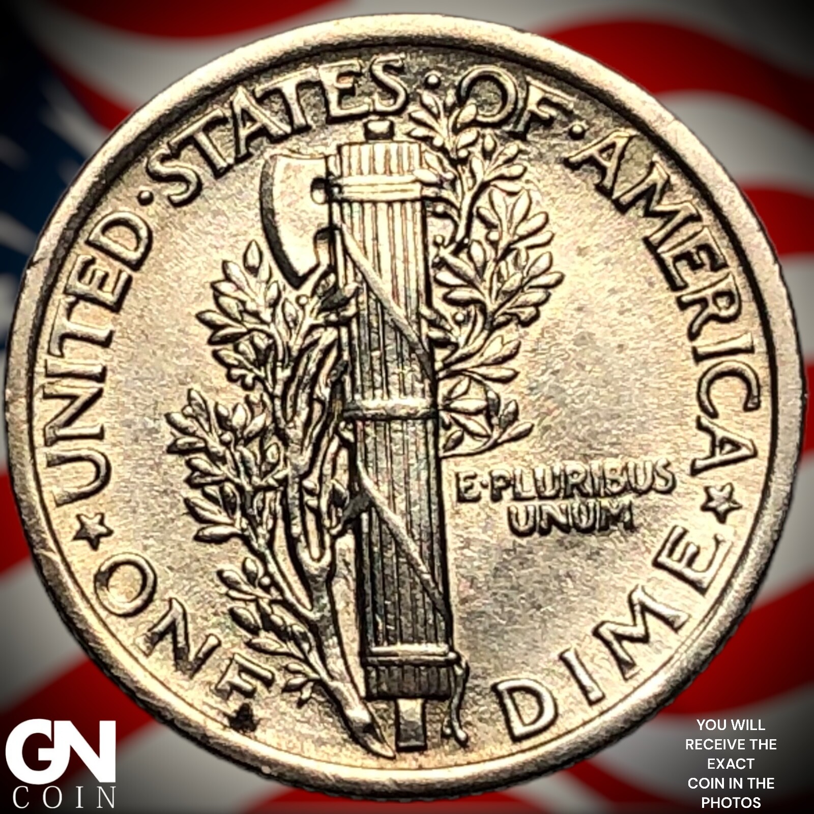 1923 P Mercury Dime Y3537