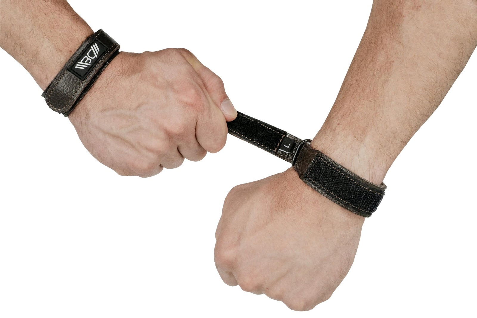 Premium Leather Wrist Wraps for Cross Training, Olympic Weightlifting, Powerl...