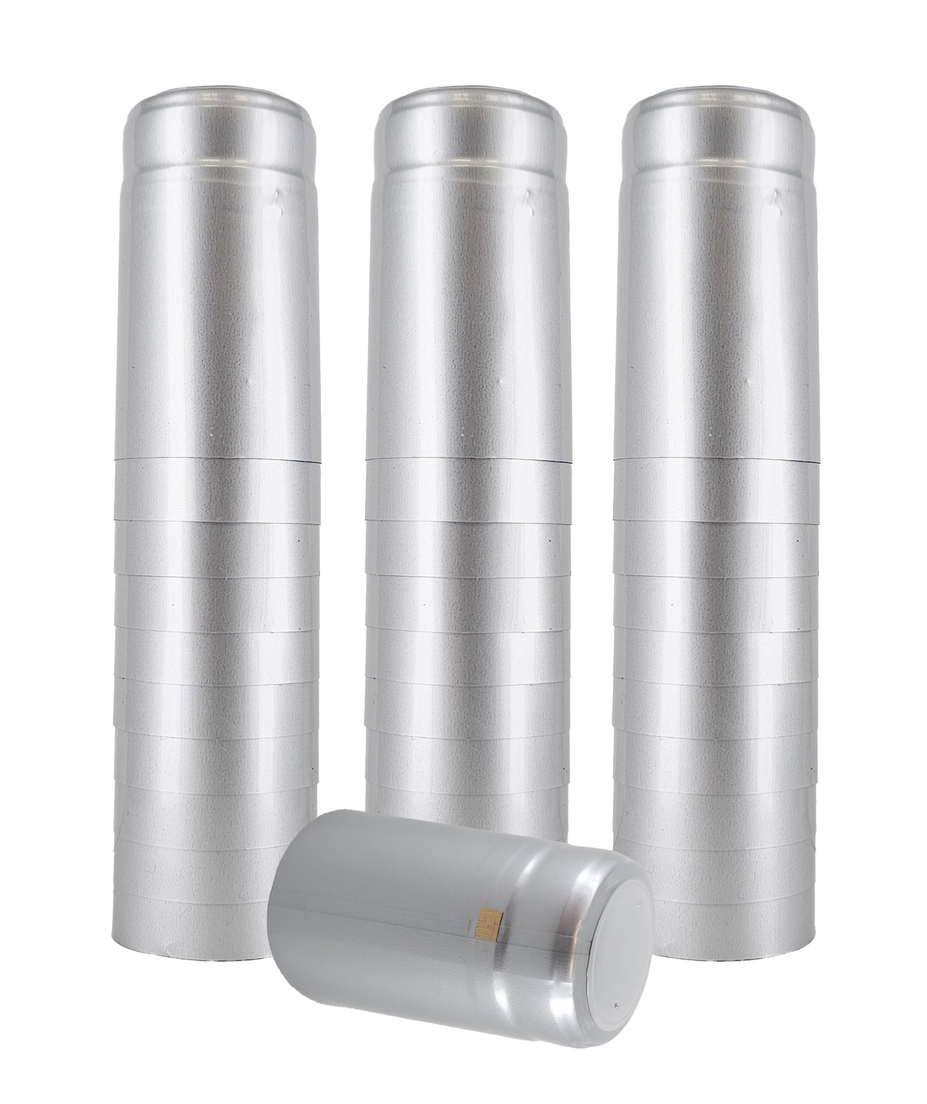 Home Brew Ohio Silver PVC Shrink Capsules 30 count
