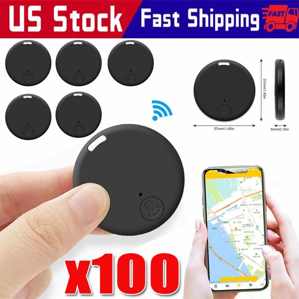 Bluetooth Mini GPS Tracking Air Key Tag Child Pet Finder Location Device LOT