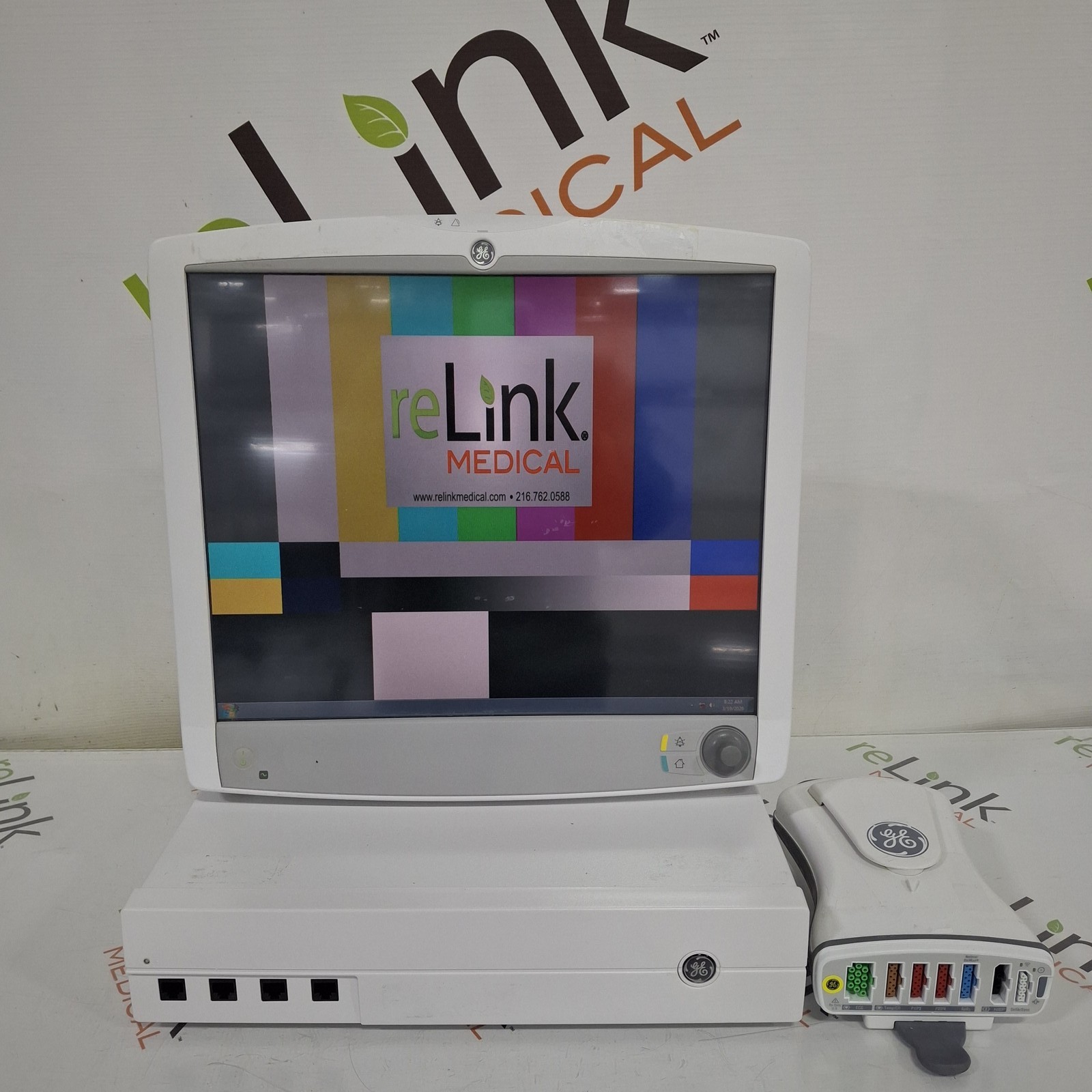 GE Healthcare Carescape B850 w/ Nellcor PDM Patient Monitor