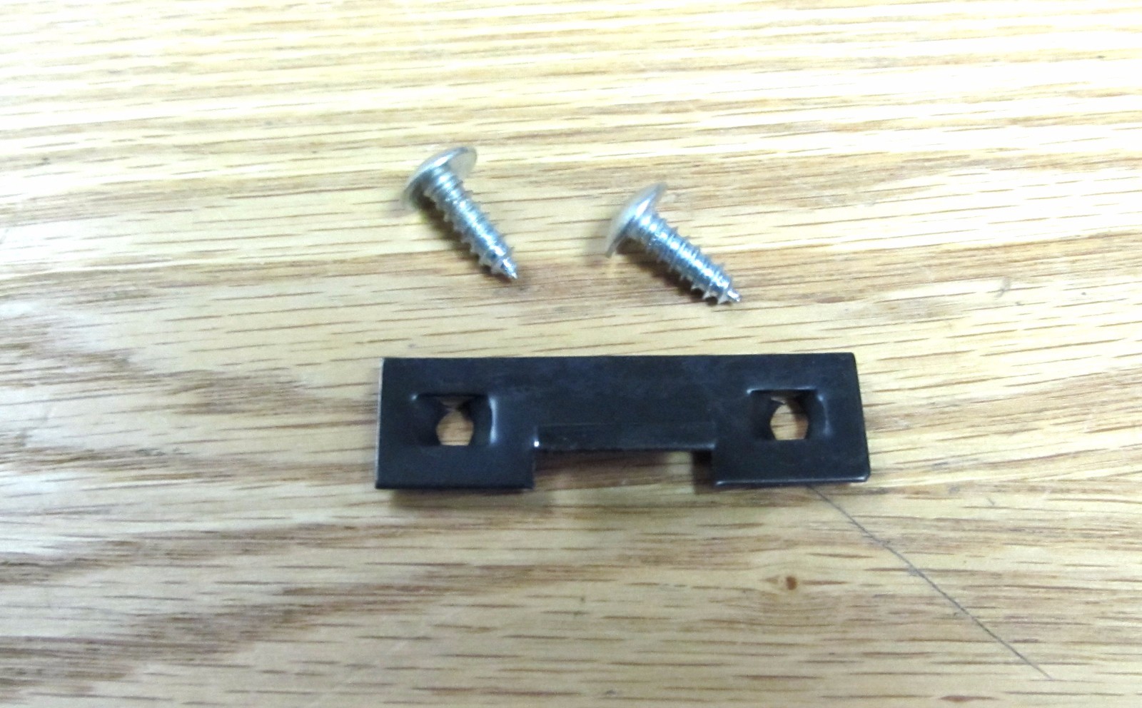 1955 1956 1957 CHEVY GLOVE BOX LOCK STRIKER PLATE LATCH with hardware
