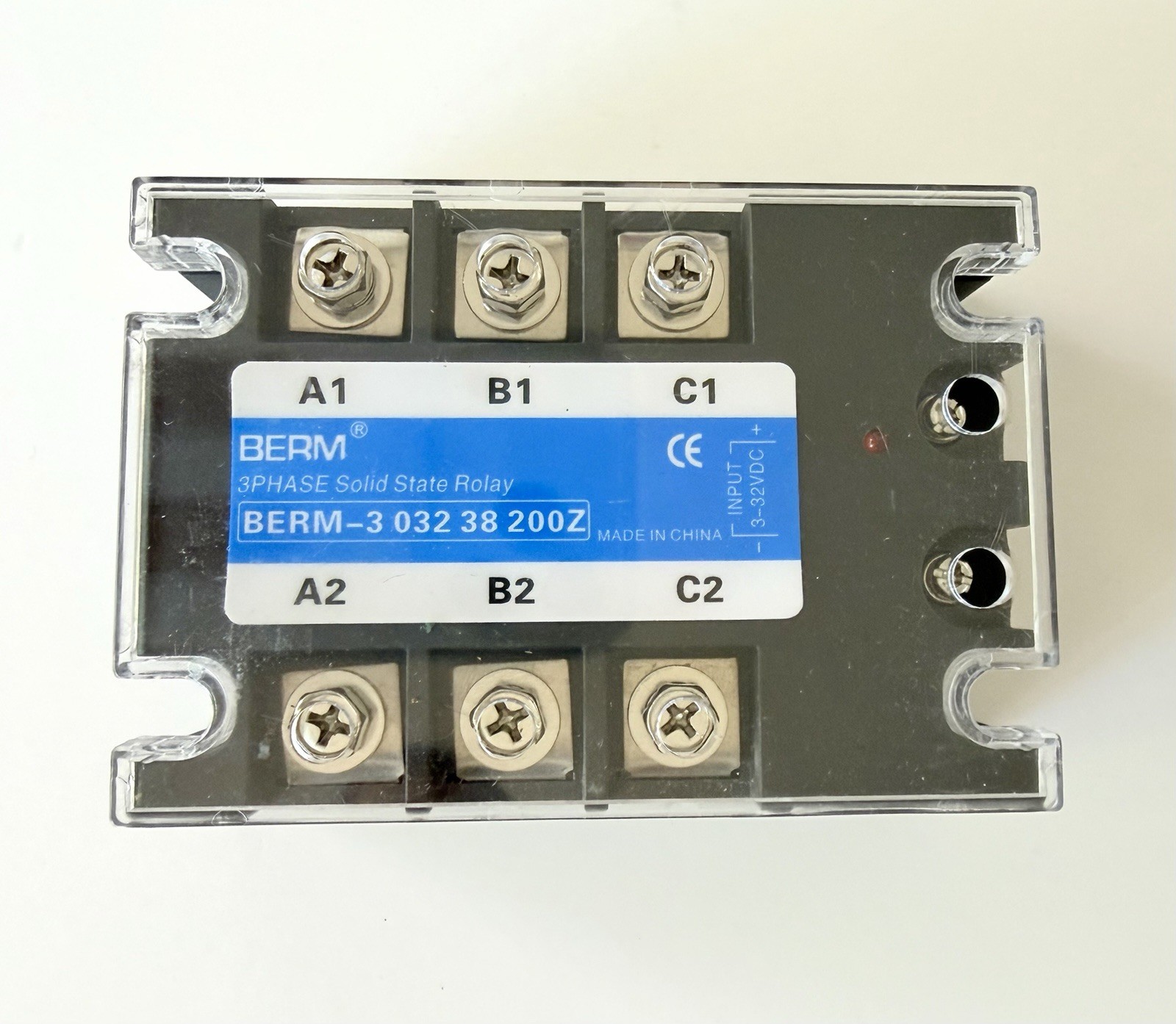 BERM 3-Phase Solid State Relay BERM-3 032 38 200Z New Open Box 3-32VDC