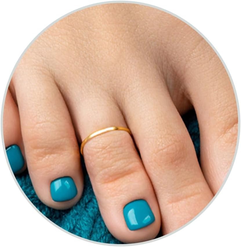 14K Gold Toe Ring - 14K Toe Ring, Gold Filled Toe Ring for Women, Hypoallergenic