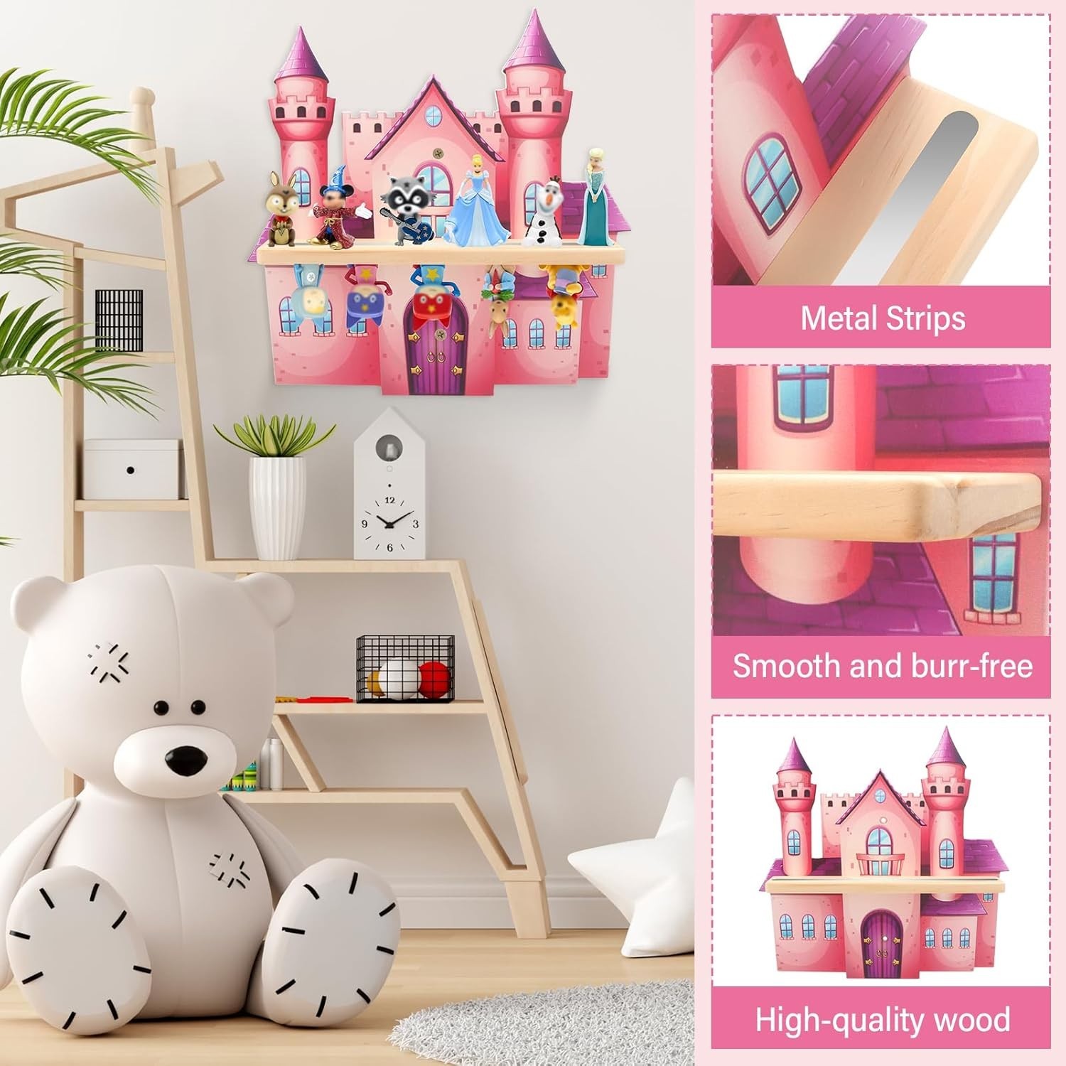 for Tonies Box Organizer Tonie Storage Shelf Wall Mounted