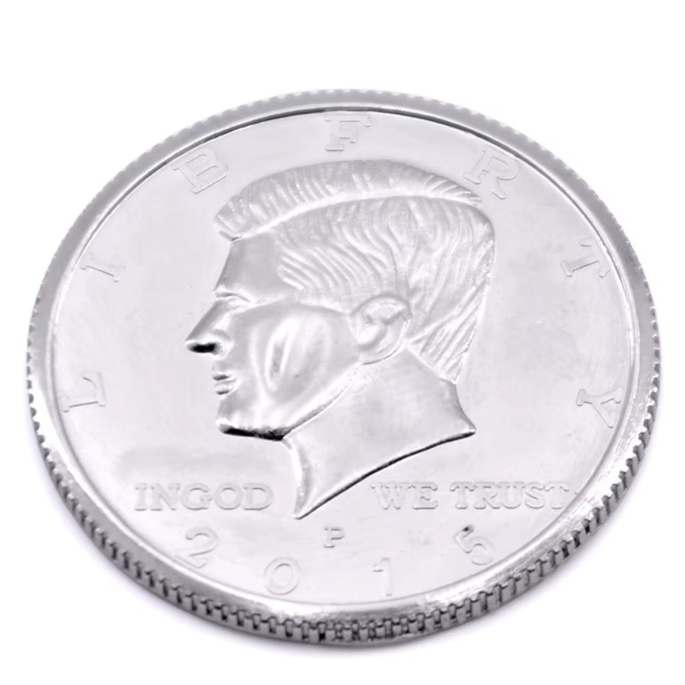 1pc Expanded Shell Half Dollar (Head) Magic Tricks Appearing Vanish Coin Magie