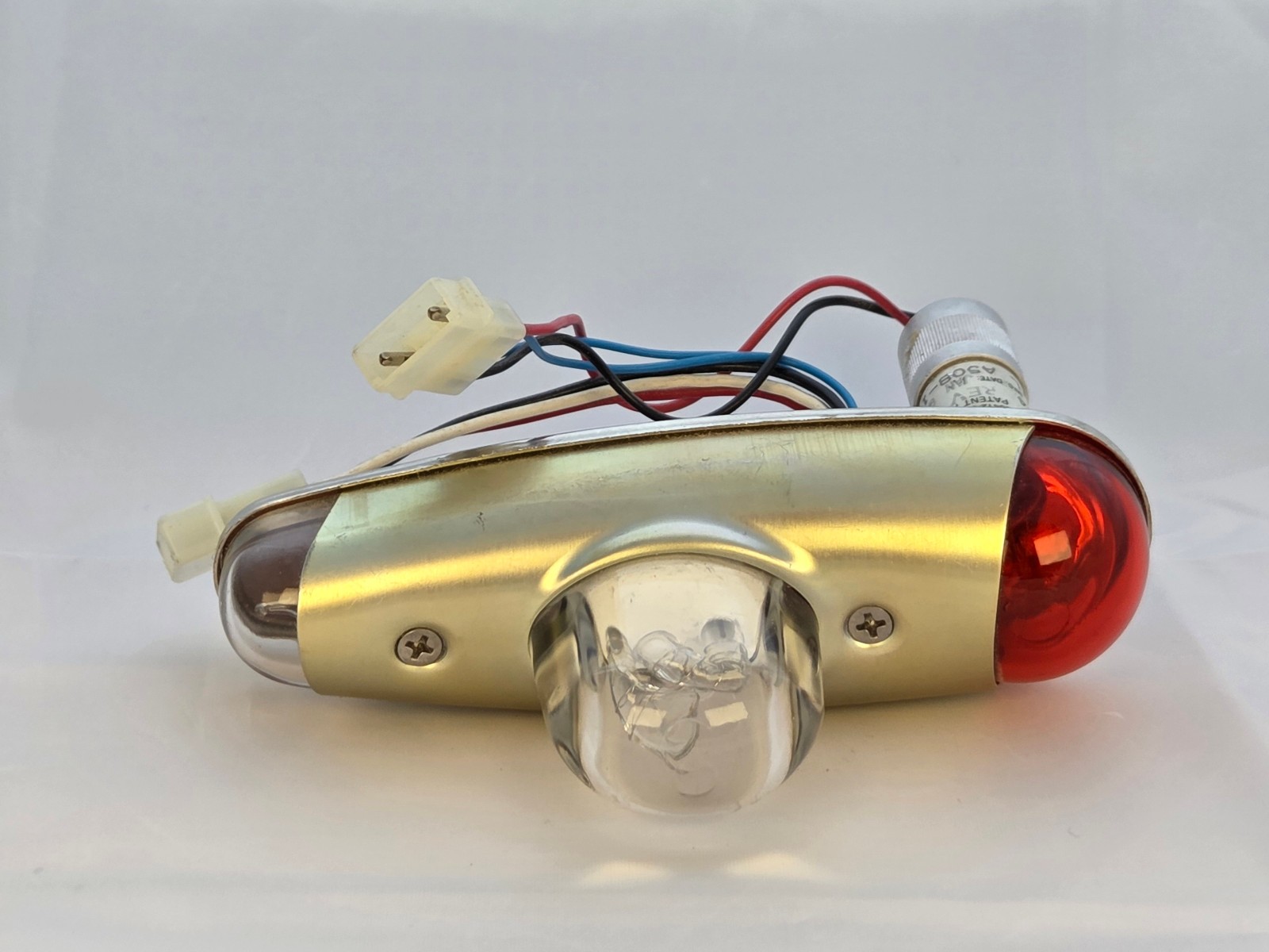 Whelen Red  White Position Strobe Light Assembly – A600-PR-14V