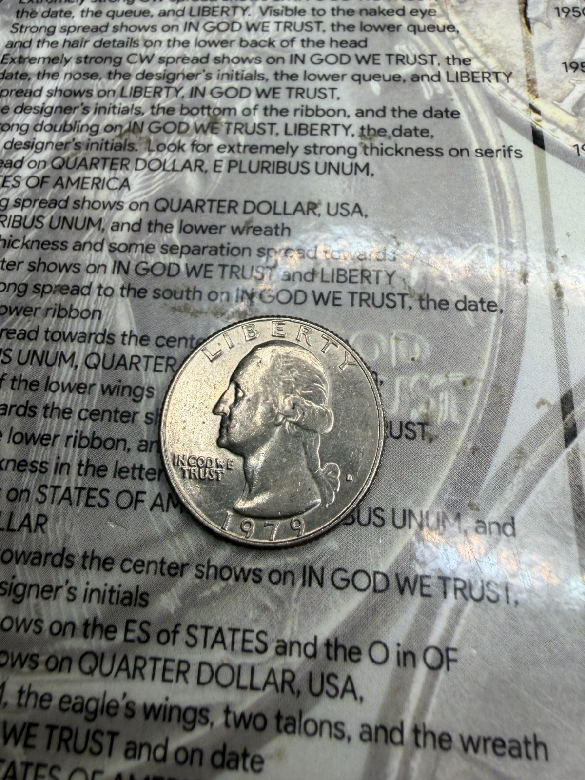 1979-D WA Quarter, very nice coin