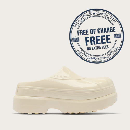 Sorel (Authentic) Caribou™ Clog Lux Women's Shoe Honey White, Sea Salt NEW BOX