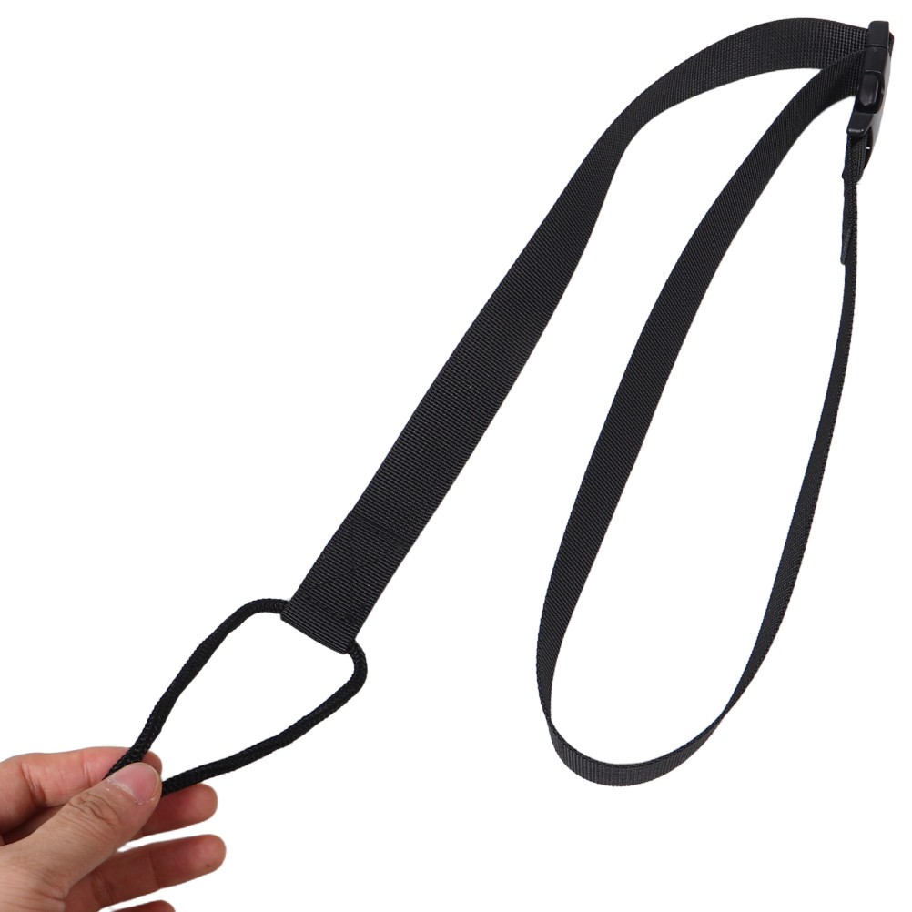 2Pcs Durable Polyester Snowboard Leashes with Quick Release for Beginners