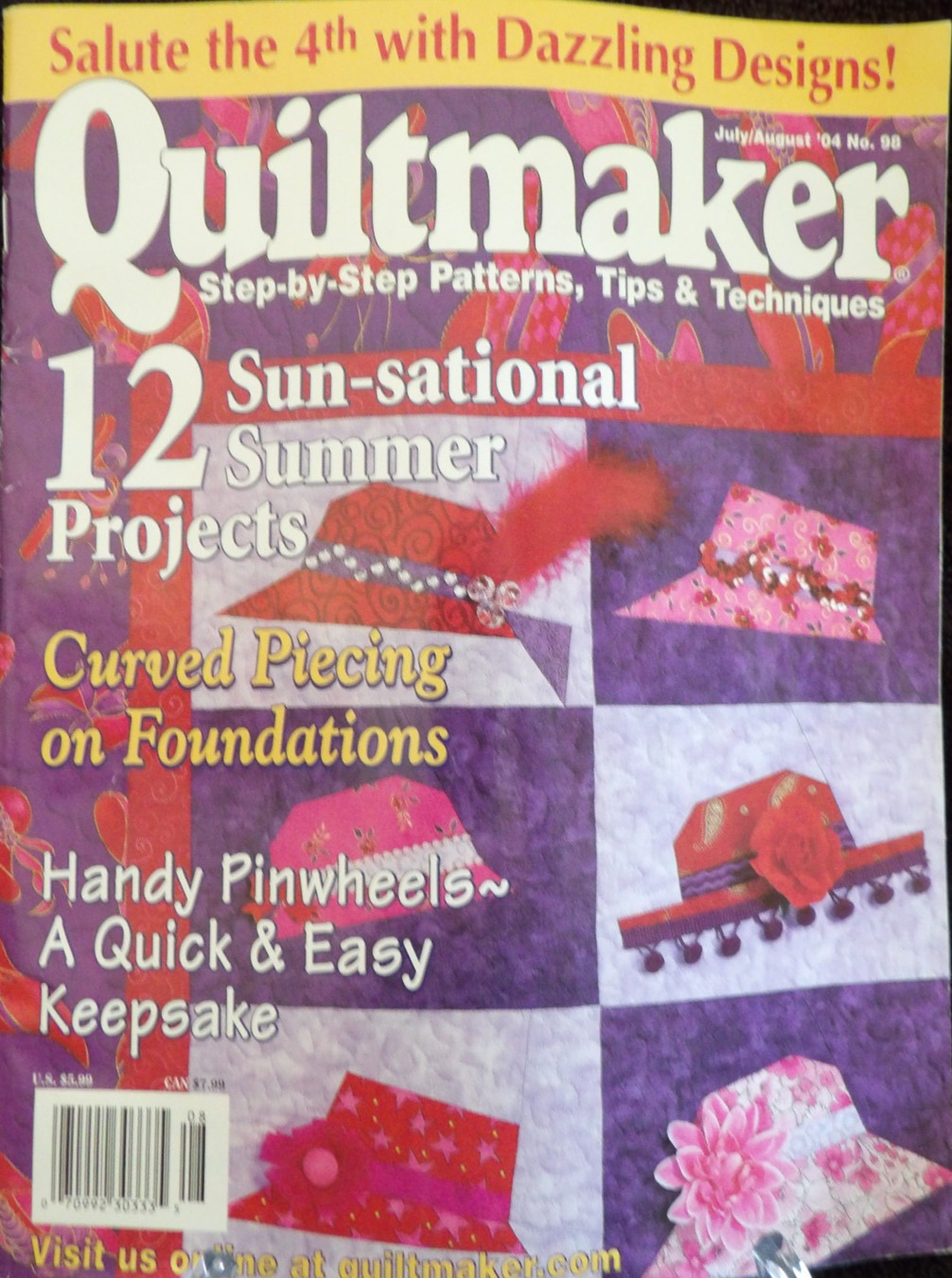 Quiltmaker July/August ‘04  No. 98