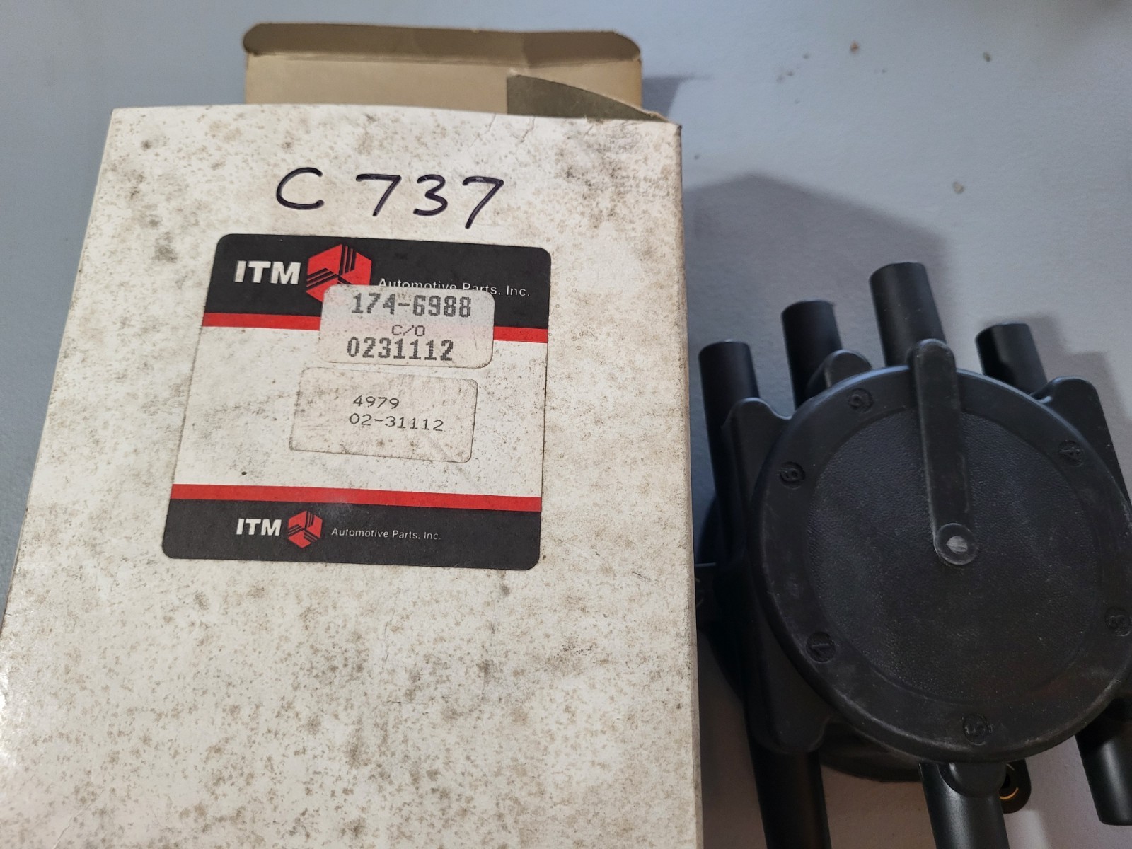 C737 ITM Distributor Cap Mazda 174-6988