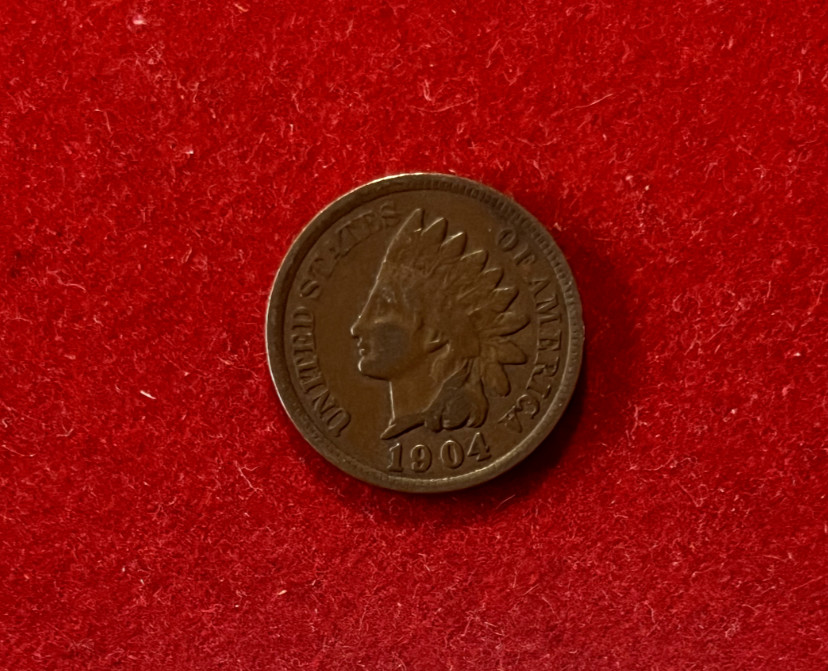 United States 1904 Indian Head Cent KM#90a T1141a