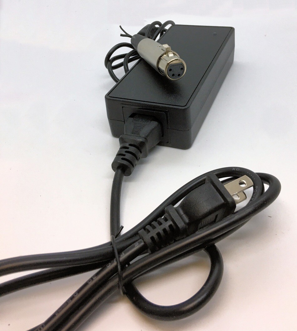12V 4-pin XLR Power Adapter for Datavideo SE-2000 SE-2200 broadcast switcher