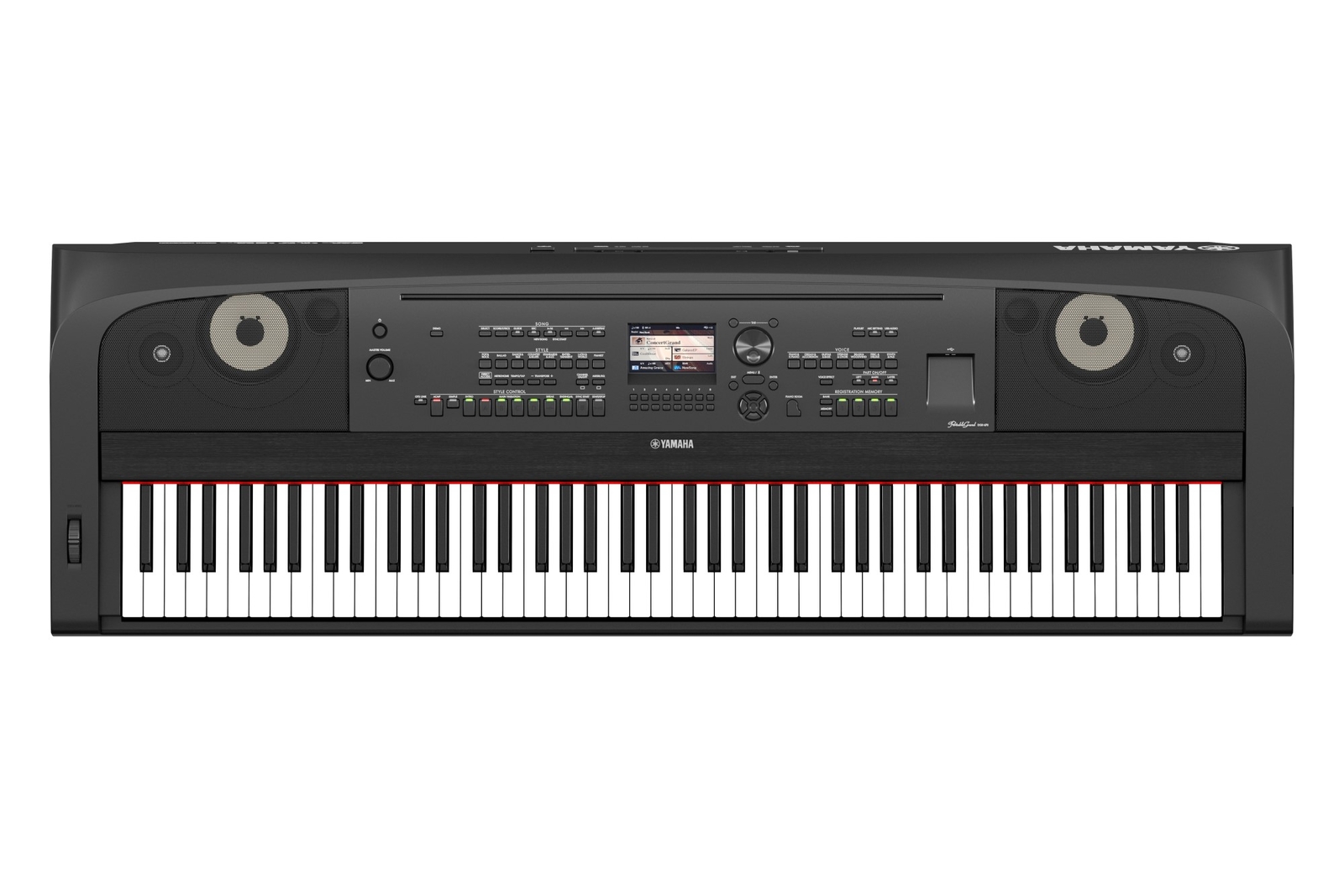 Yamaha DGX670 88-Key Portable Grand Piano with Sustain Pedal - Black