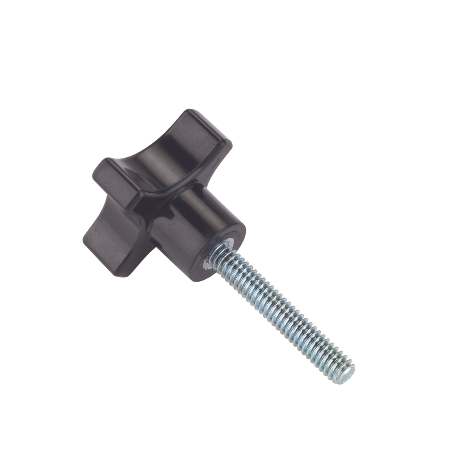 WOODRIVER Knob Four Arm with 1/4"-20 x 1-1/2" Stud