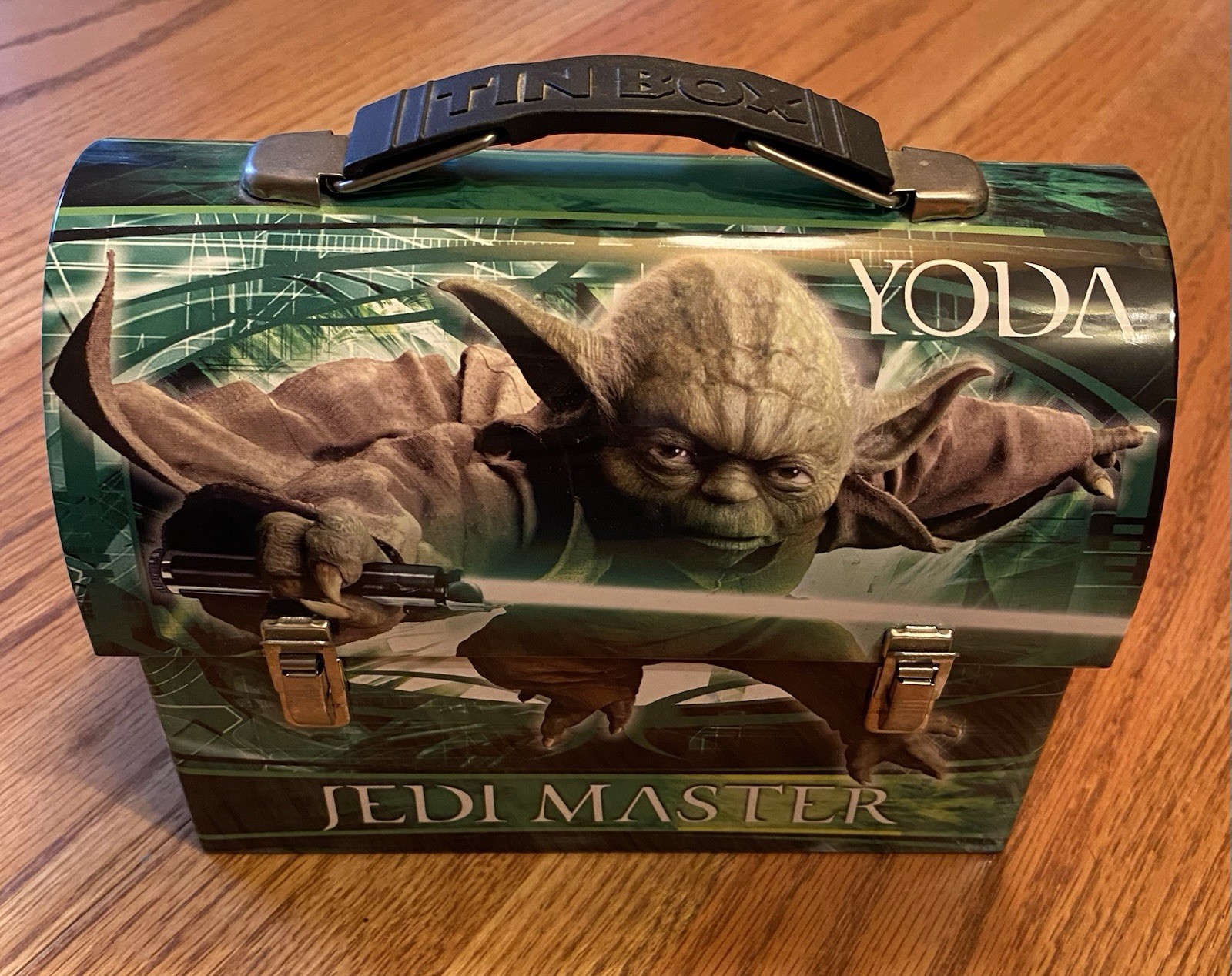 Star Wars Yoda Tin Lunch Box from 2008- Mint Condition