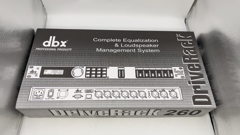 NEW DBX DriveRack 260 Loudspeaker Management System 100-120V US