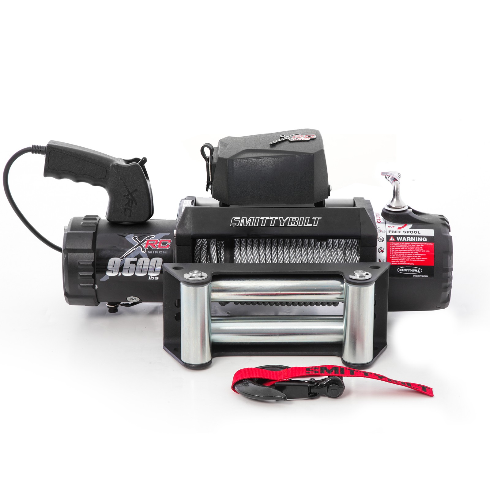 Smittybilt 97495 XRC 9500lbs Winch System w/Steel Cable