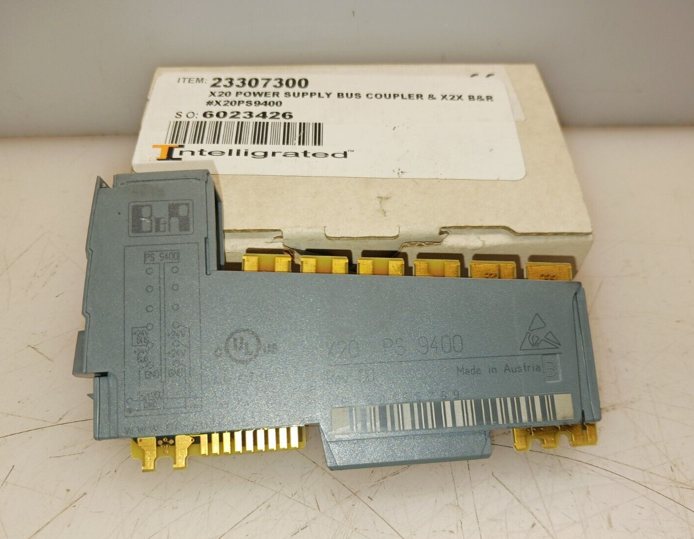 NEW B & R X20PS9400 POWER SUPPLY BUS COUPLER