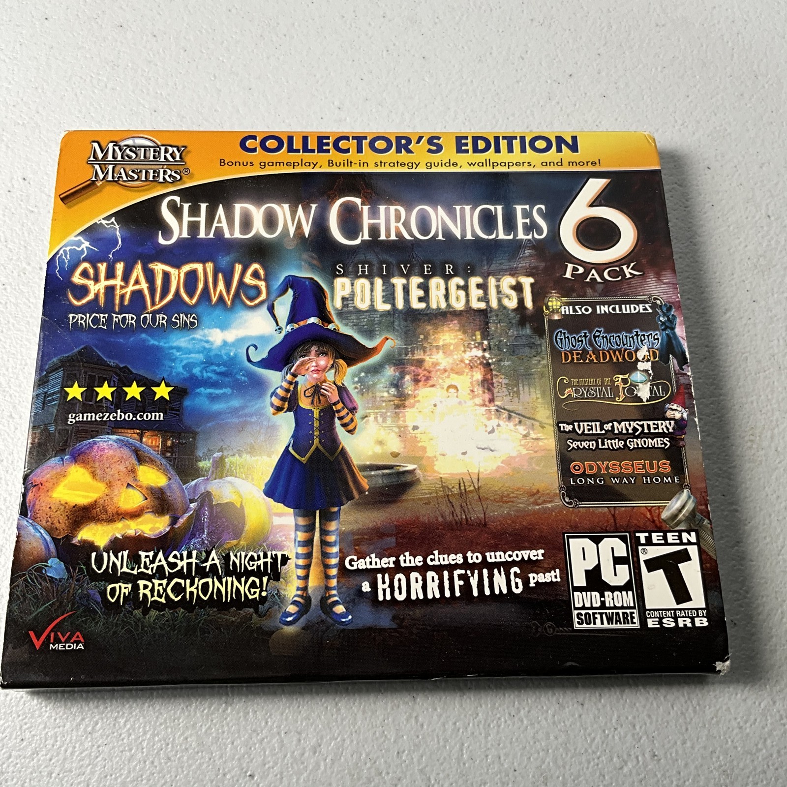 Mystery Masters Shadow Chronicles 6-Pack PC DVD-ROM Software Windows XP-8