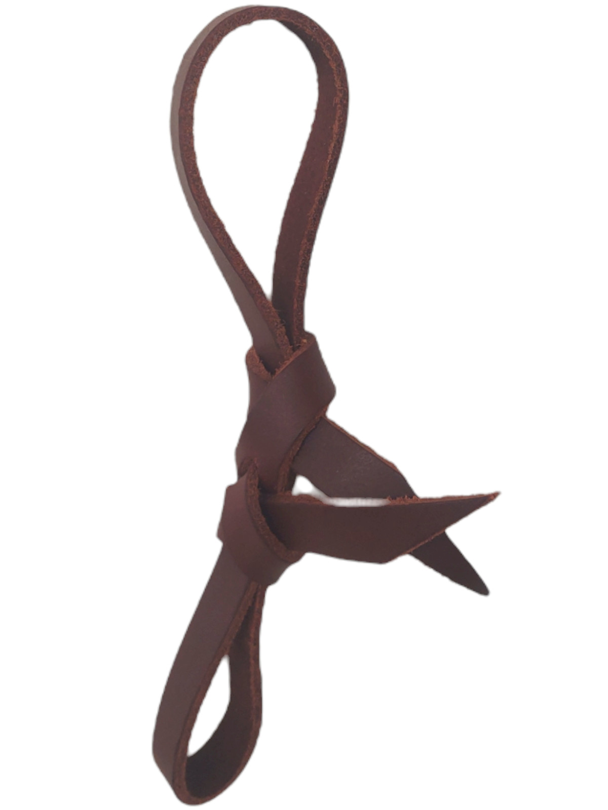 Berlin Custom Leather Bow Tie Bit Hobble