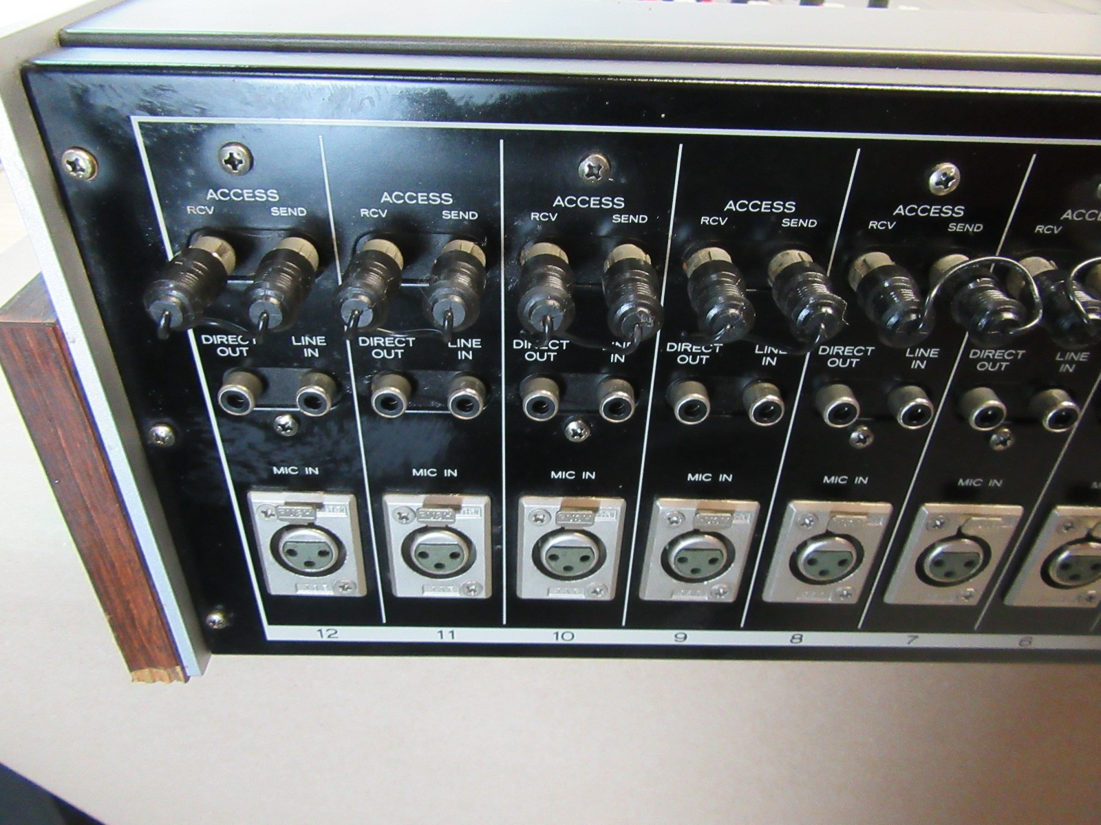 Vintage Tascam Model M-35EX expansion console mixer