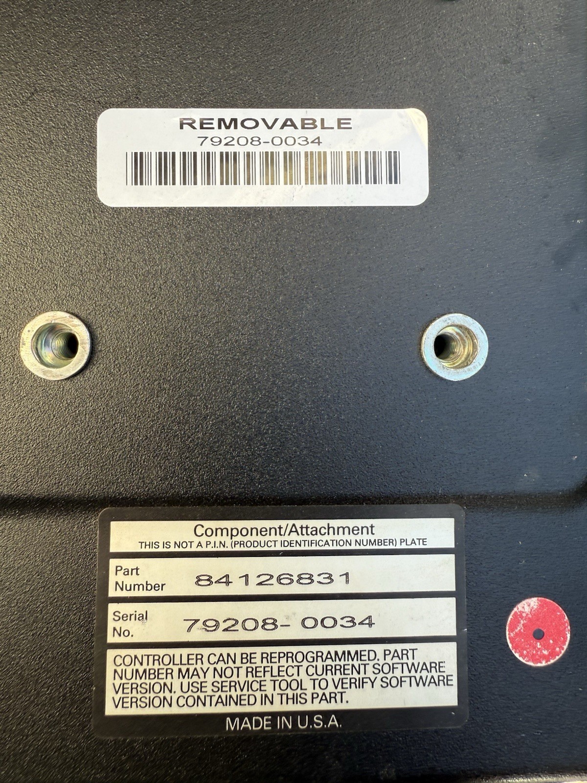 CASE IH AFS Pro 600 PN 84126831 SN 79208-0034