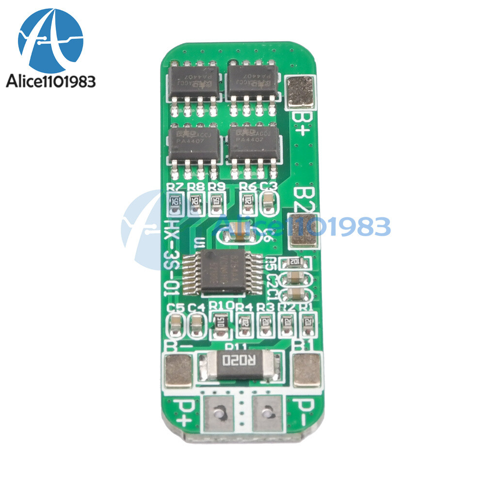 3S 12V 10A 18650 Li-ion Li-ion Battery BMS Charger Protection Board