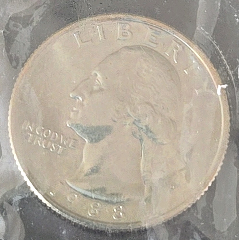 1988 US Mint 10 Coin Uncirculated 2 Complete Just Philadelphia
