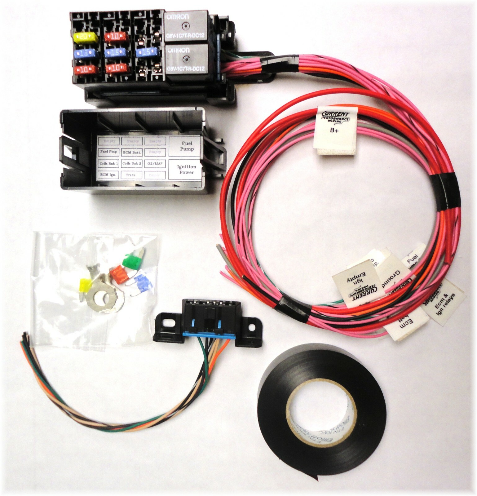 LS Swap Fuse Block & Relays Stand Alone Harness box kit LSx 4.8 5.3 6.0 6.2 5.7
