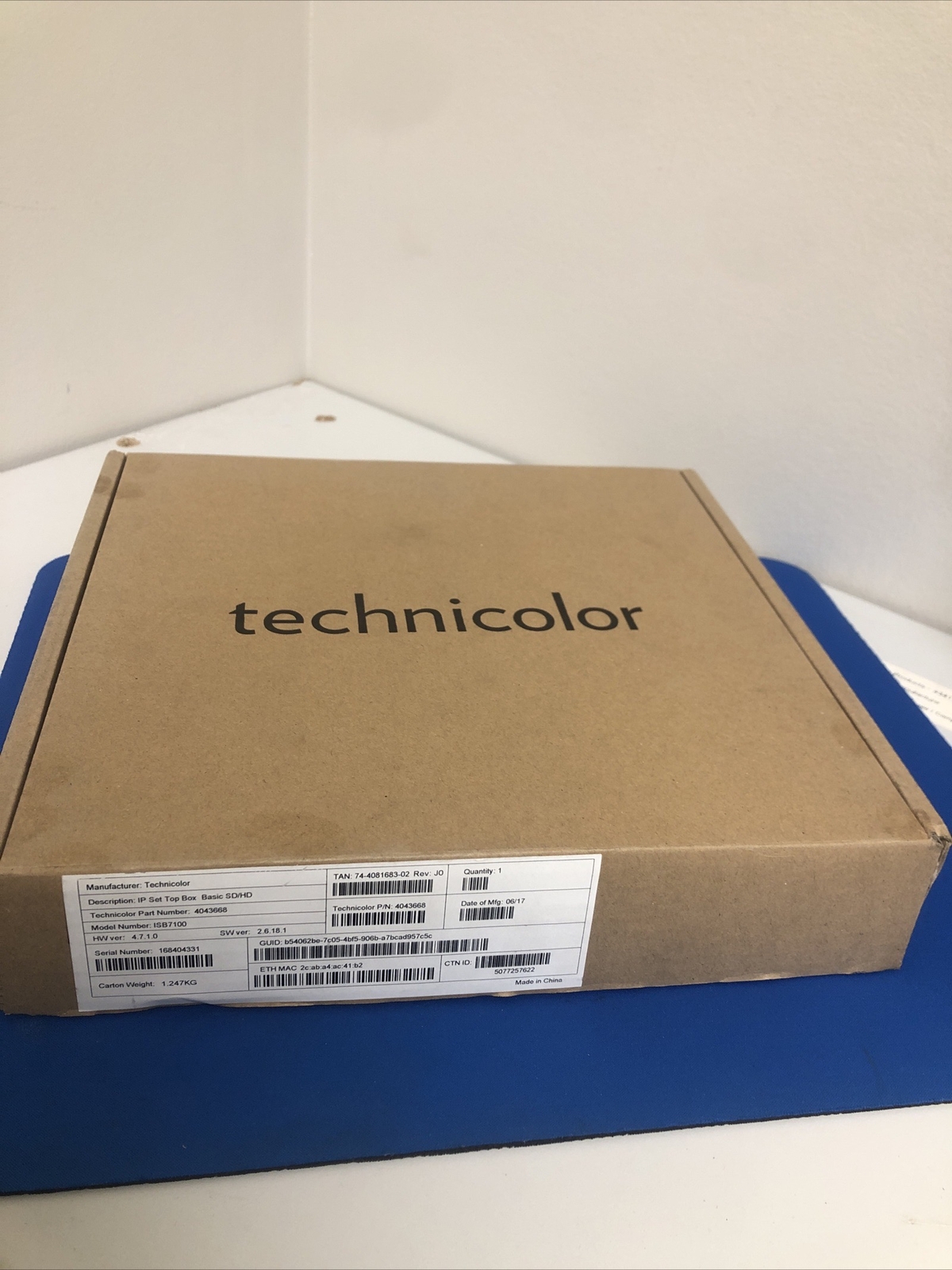 NEW CISCO ISB7100 IP Set Top Box Basic SD/HD 40443115