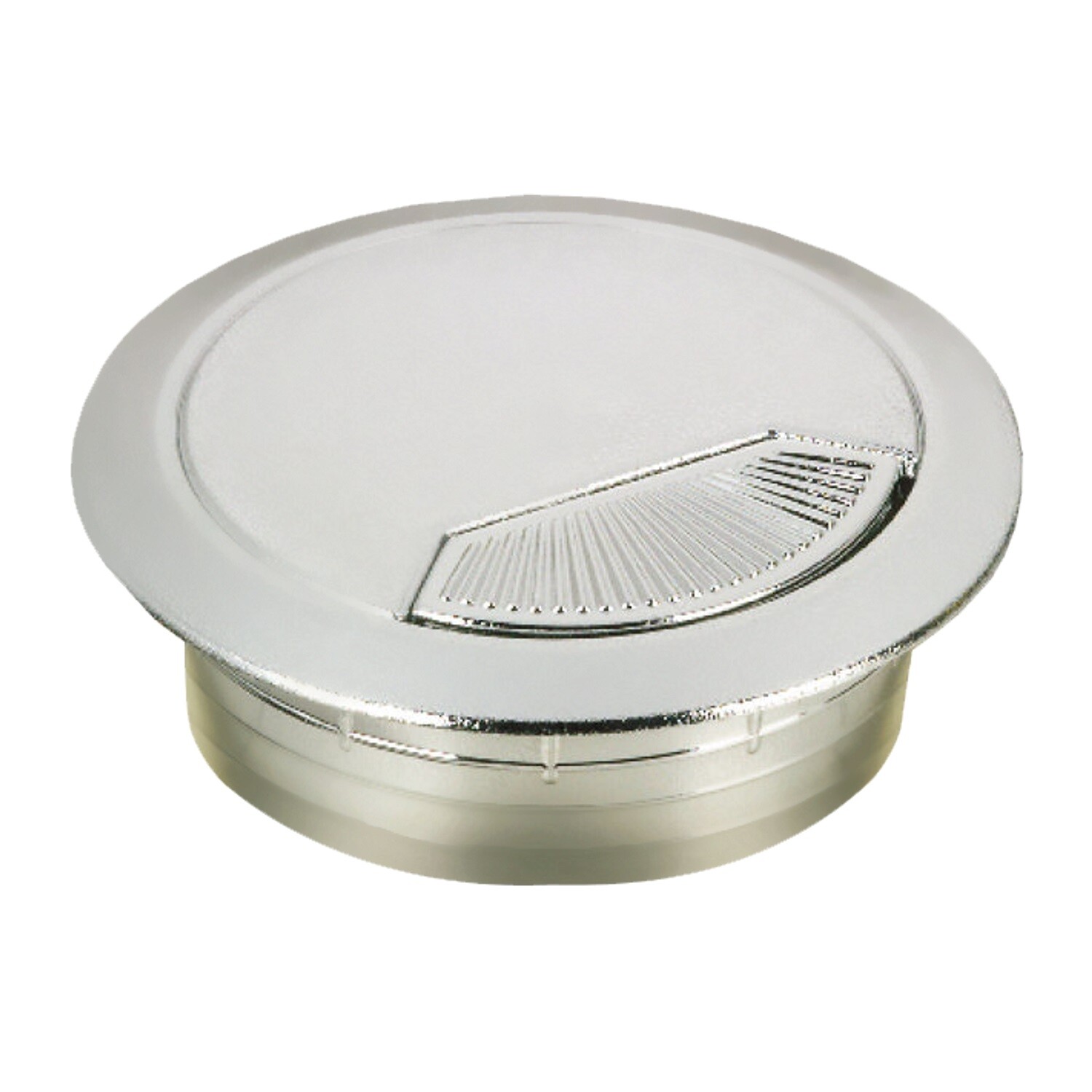 Rok Hardware Round Grommet, 2-3/8" (60mm)  Diameter, Chrome