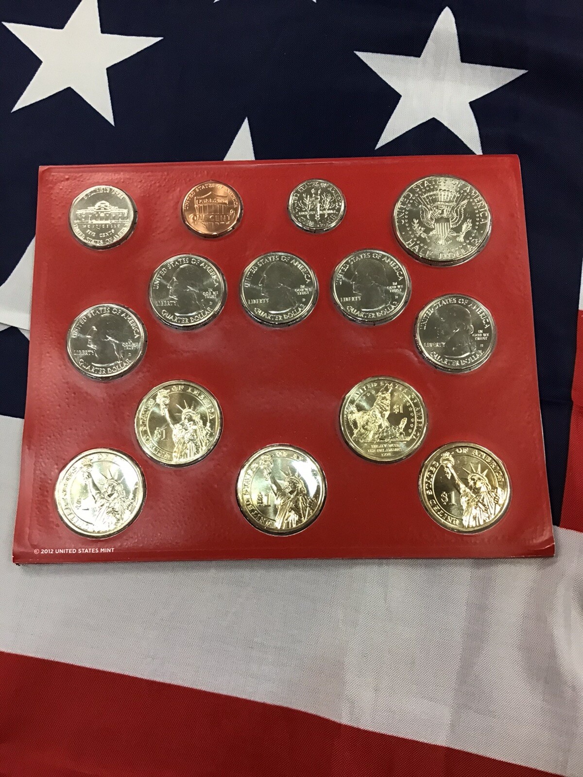 2013 U.S. Mint Set. Complete. 28 Total Coins 14 each from "P" and "D" Mints.