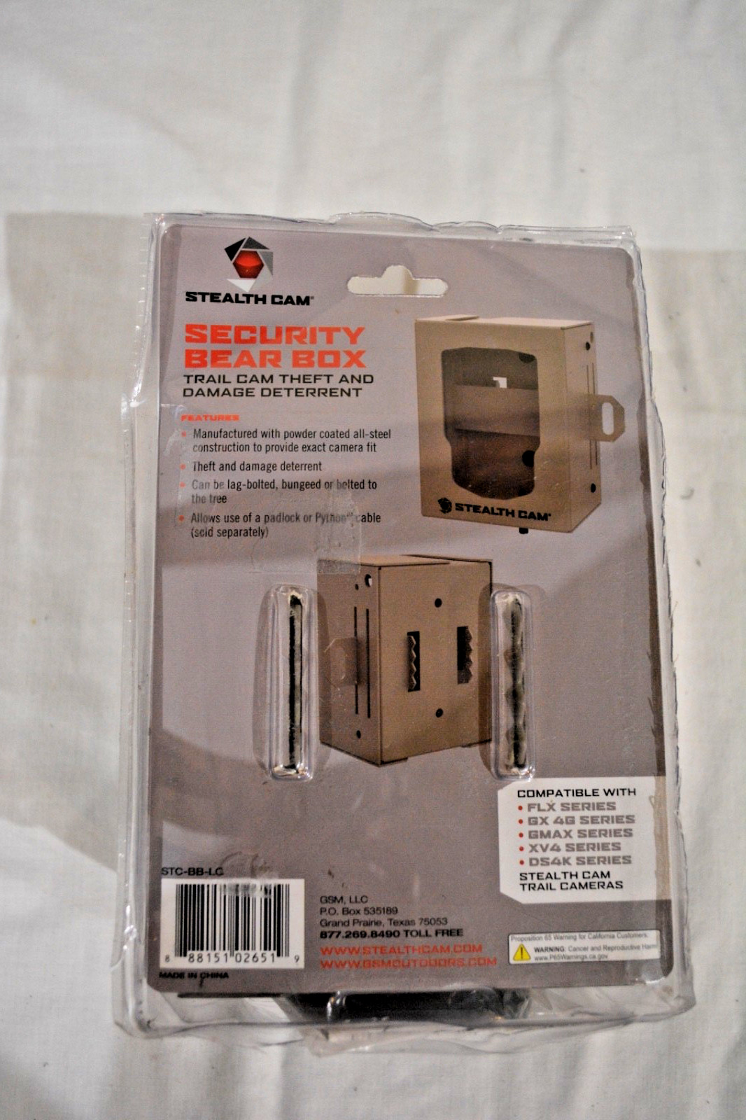 Stealth Cam Security Bear Box