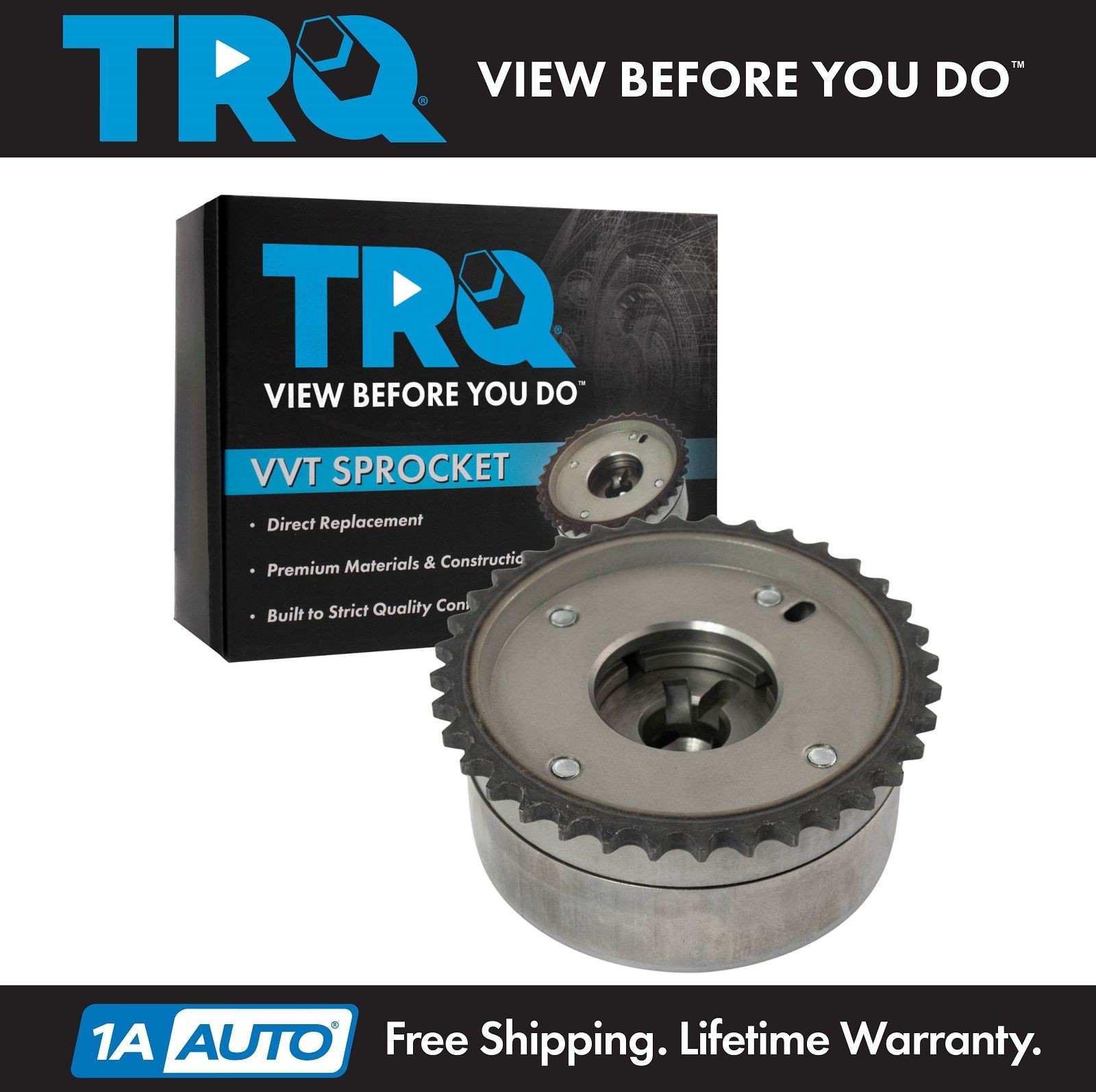 TRQ Engine Variable Valve Timing Sprocket Cam Phaser Gear for Scion Toyota 1.5L