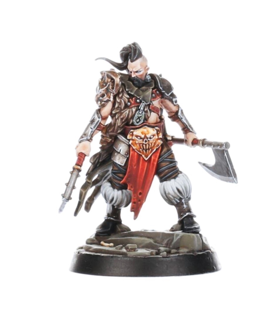GW AOS Chaos Slaves to Darkness Darkoath Savagers BRAND’S OATHBOUND GUNNAR BRAND